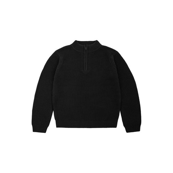 Wonder Nation Toddler Boys Quarter Zip Sweater, Sizes 12M-5T