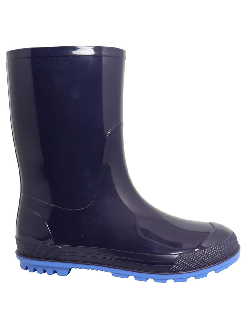 Wonder Nation Boys Rain Boots Waterproof Lightweight Rubber for