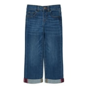 WONDER NATION Toddler Boy's Knit Denim Jeans, Sizes 12M-5T