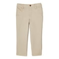 thumbnail image 1 of Wonder Nation Toddler Boys School Uniform Flat Front Pants, Sizes 2T-5T, 1 of 3