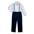 Wonder Nation Toddler Boys Shirt, Pants and Bowtie Outfit Set, 3Piece