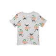 thumbnail image 1 of Wonder Nation Toddler Boys Short Sleeve Print T-Shirt, Light Grey Heather Print, Sizes 18M-5T, 1 of 3