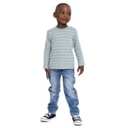 Wonder Nation Toddler Boys Striped Top with Long Sleeves, Sizes 12M-5T