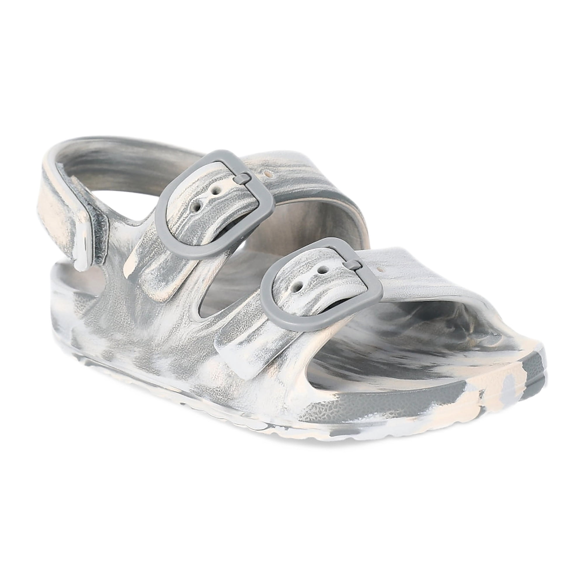 Wonder Nation Toddler Kids EVA Double Buckle Sandals