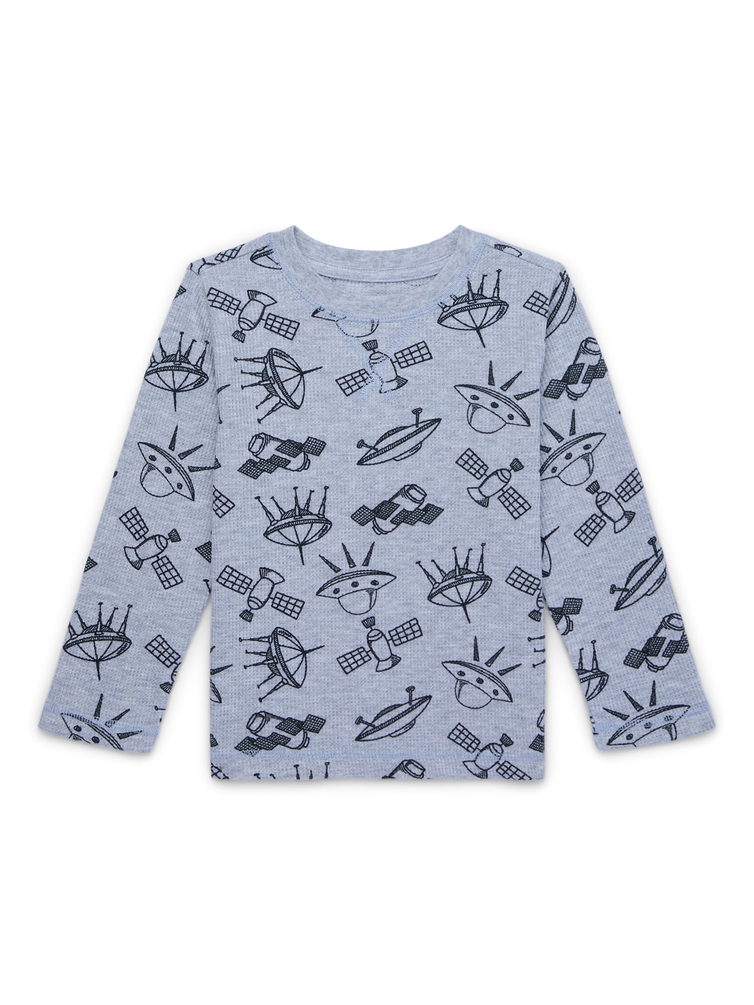 Wonder Nation Toddler Boys Waffle Tee, Sizes 12M-5T