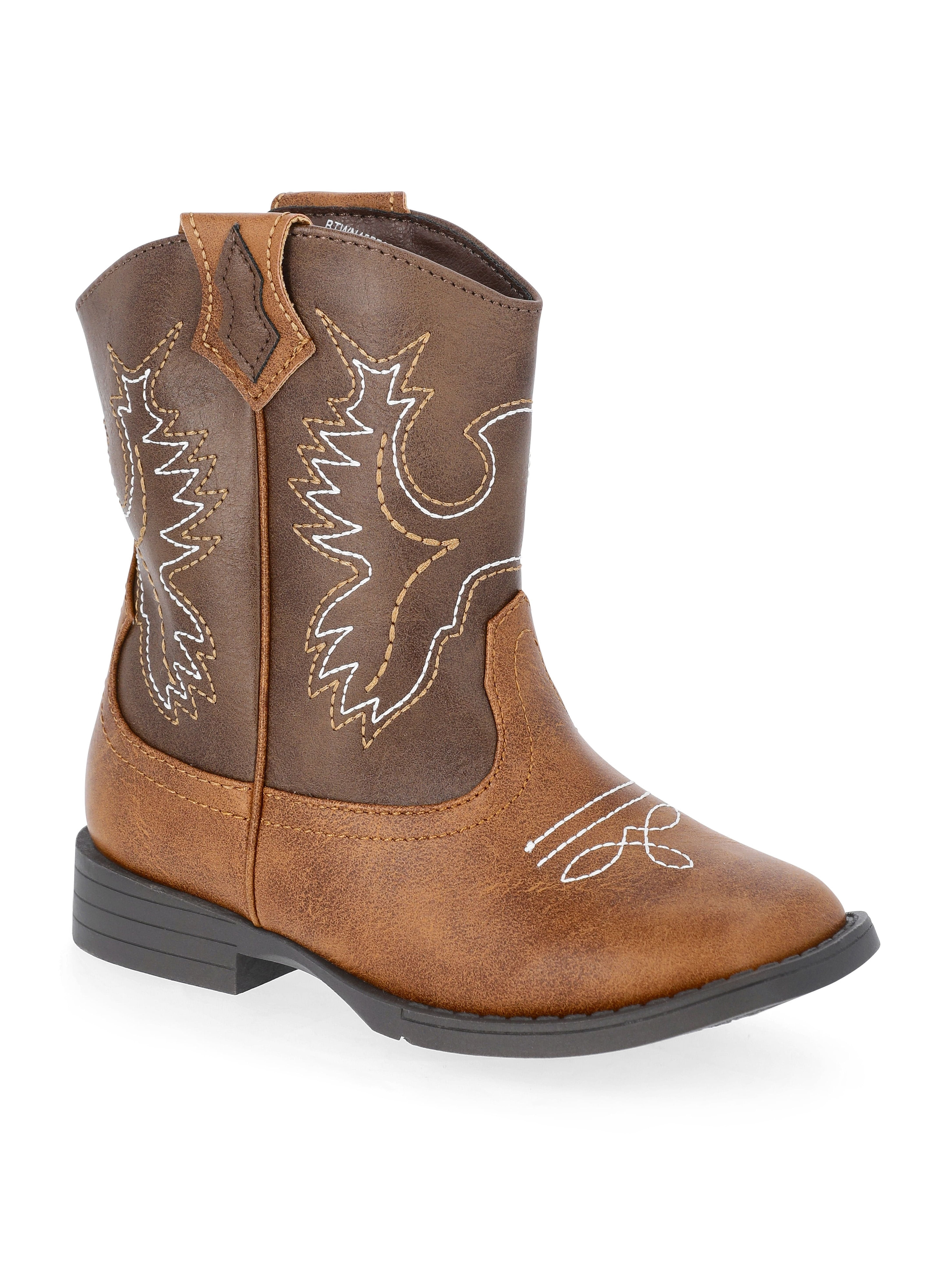 Wonder Nation Toddler & Boys Western Boot