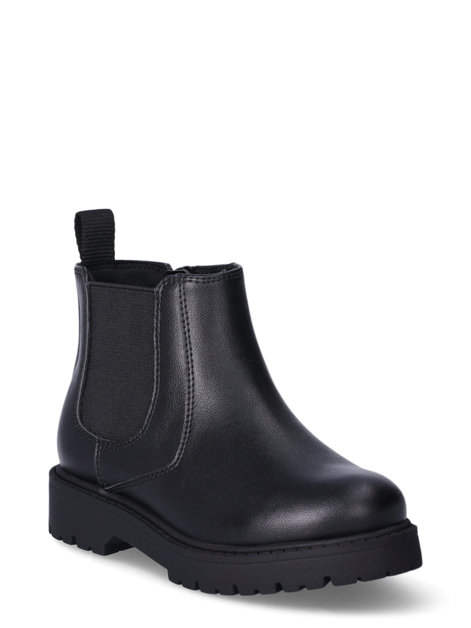 Wonder Nation Toddler Girls Chelsea Boot – Easy Slip-On Style