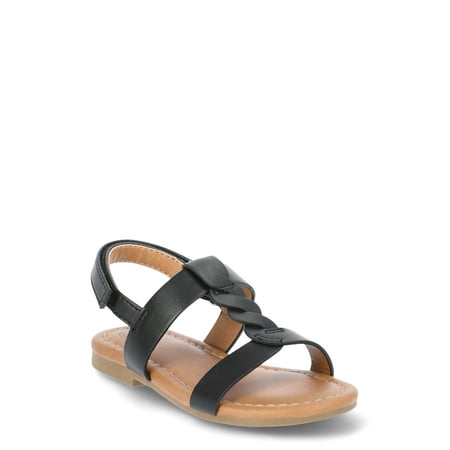 Wonder Nation Toddler Girl Braid Sandals
