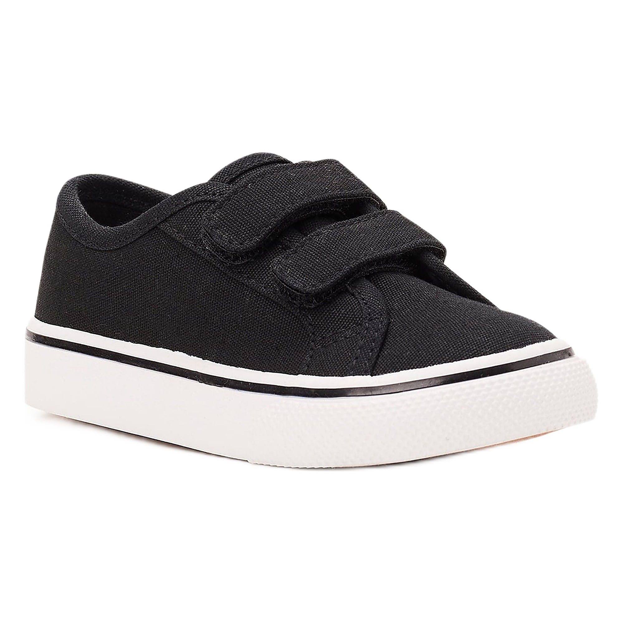 Wonder Nation Toddler Girls Canvas Skate Sneakers