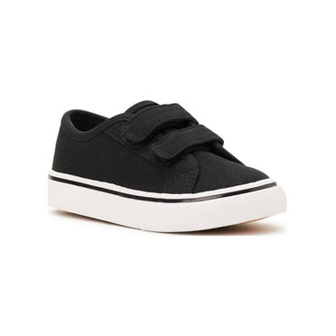 Wonder Nation Toddler Girls Canvas Skate Sneakers