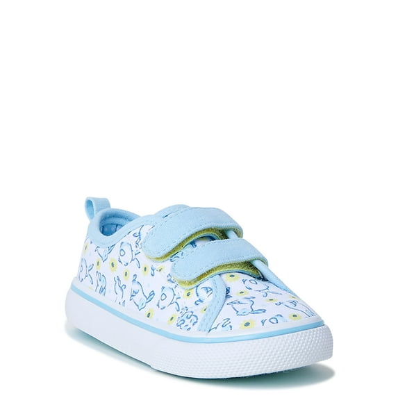 Wonder Nation Toddler Girl Canvas Skate Sneakers