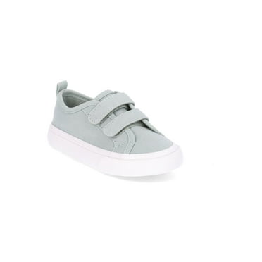 Wonder Nation Toddler Girls Canvas Skate Sneakers
