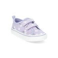 thumbnail image 1 of Wonder Nation Toddler Girls Canvas Skate Sneakers, 1 of 6