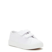 Wonder Nation Toddler Girls Canvas Skate Sneakers