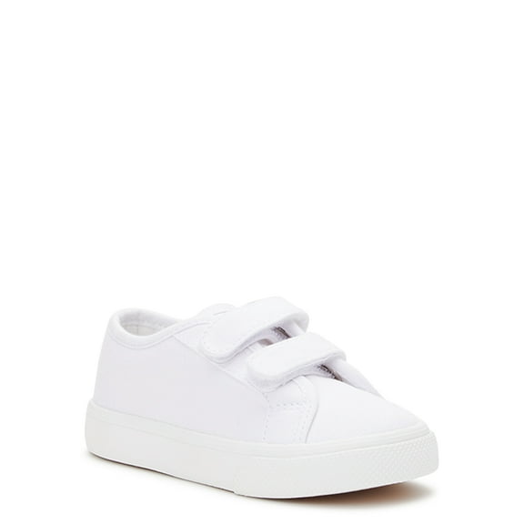 Wonder Nation Toddler Girls Canvas Skate Sneakers