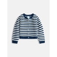 thumbnail image 1 of Wonder Nation Toddler Girls' Cardigan Sweater with Long Sleeves, Sizes 12M-5T, 1 of 3