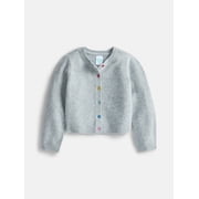 Representative product-family photo: Wonder Nation Toddler Girls' Cardigan Sweater with Long Sleeves, Sizes 12M-5T. Pictured option and availability are unverified.