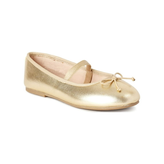 Wonder Nation Girls' Shoes Ballet Flats Gold Size 12