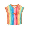 thumbnail image 1 of Wonder Nation Toddler Girl Crochet Kaftan Swim Coverup, Sizes 12M-5T, 1 of 3
