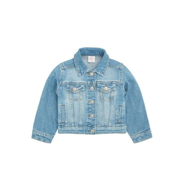Wonder Nation Toddler Girl Denim Jacket, 12M-5T