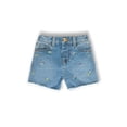 thumbnail image 1 of Wonder Nation Toddler Girl Denim Short, Sizes 12 Months - 5T, 1 of 4