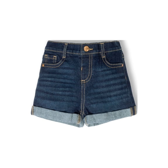 Wonder Nation Toddler Girl Denim Short, Sizes 12 Months - 5T