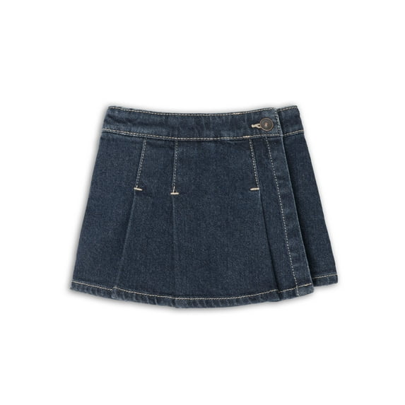 Wonder Nation Toddler Girl Denim Skirt, Sizes 12 Months - 5T