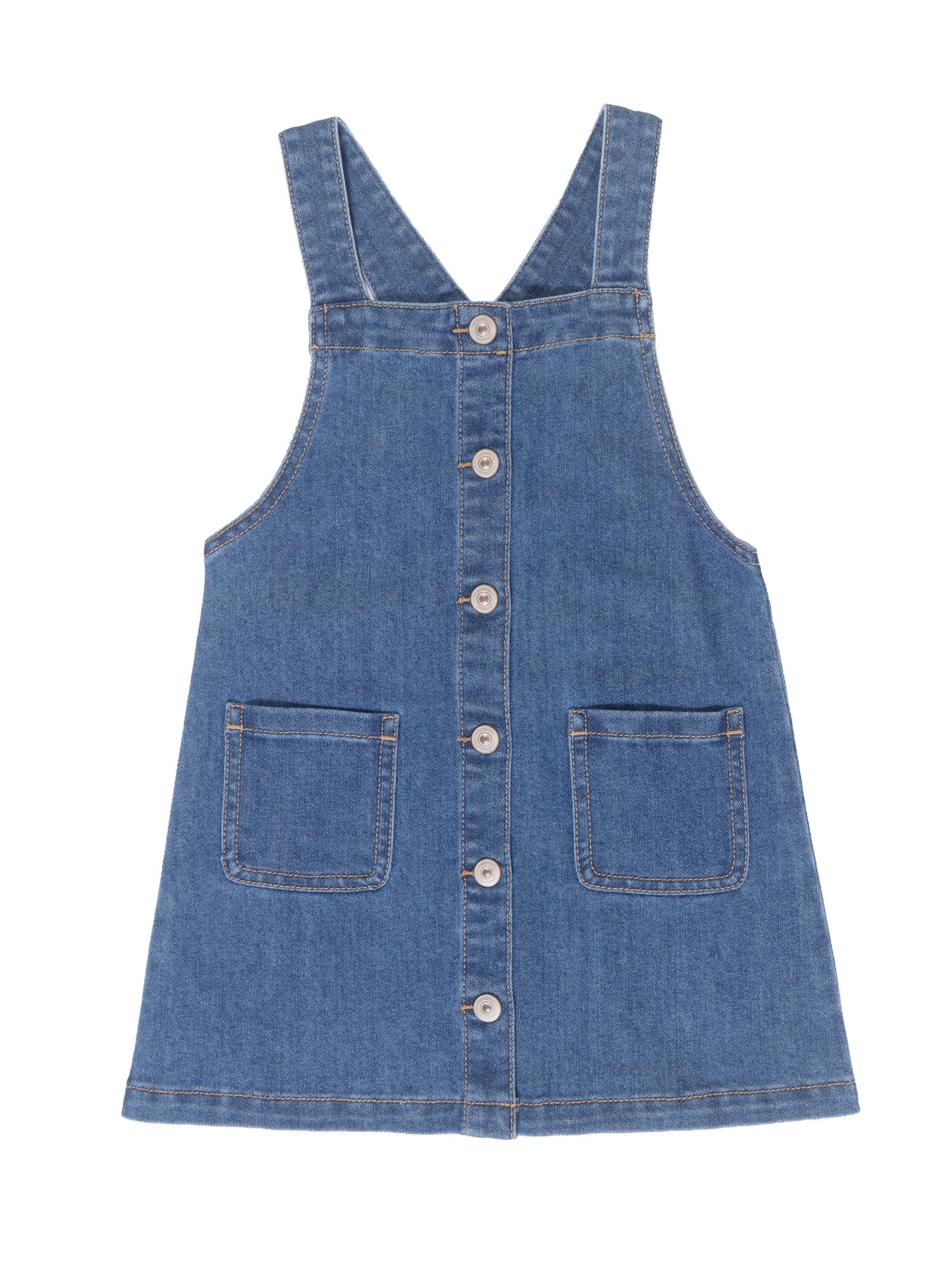 Wonder Nation Toddler Girl Denim Skirtall, Sizes 12M-5T