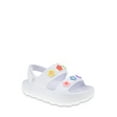 thumbnail image 1 of Wonder Nation Toddler Girl Eva Floral Slide Sandals, 1 of 5