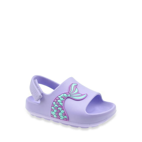 Wonder Nation Toddler Girl Eva Icon Slide Sandals