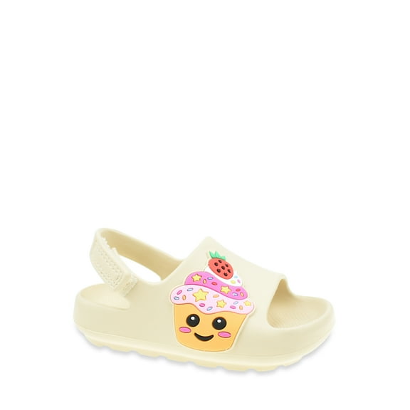 Wonder Nation Toddler Girl Eva Icon Slide Sandals