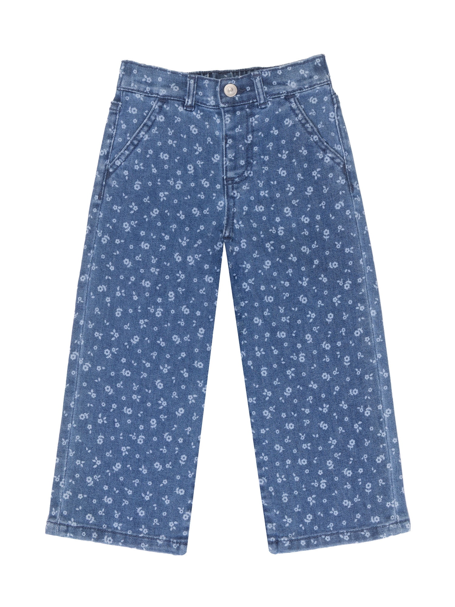 Wonder Nation Toddler Girl Fashion Denim Jeans, Sizes 12M-5T