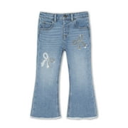 WONDER NATION Toddler Girl Fashion Denim Jeans, Sizes 12M-5T