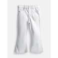 thumbnail image 1 of Wonder Nation Toddler Girls Fashion Denim Flare Jeans, Sizes 12M-5T, 1 of 4