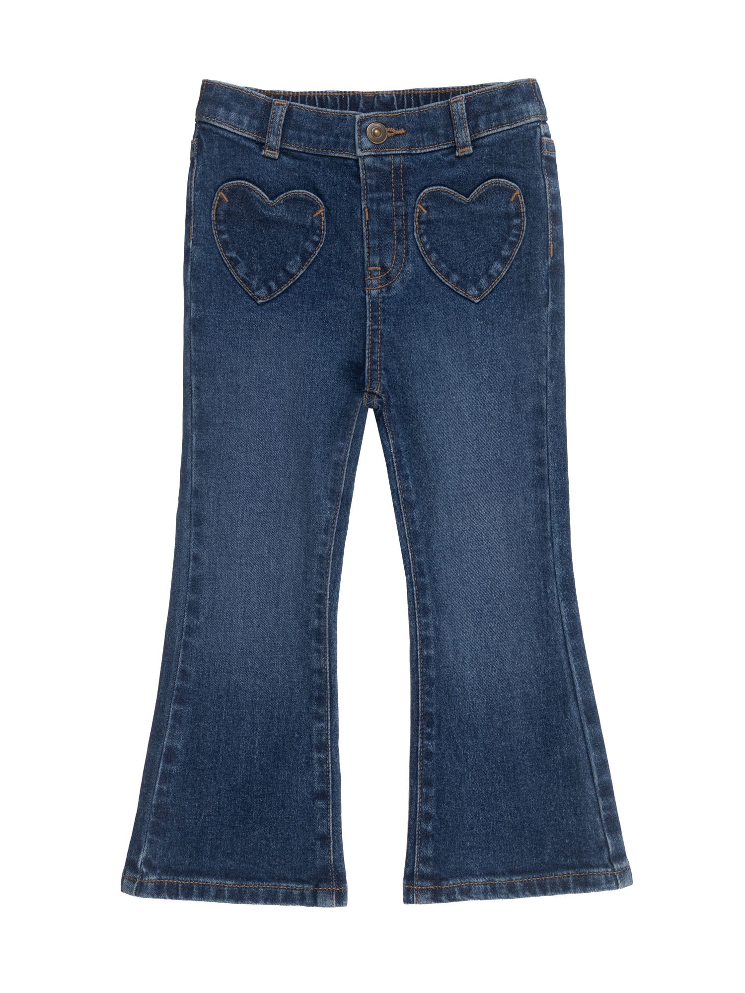 Wonder Nation Toddler Girl Fashion Denim Jeans, Sizes 12M-5T