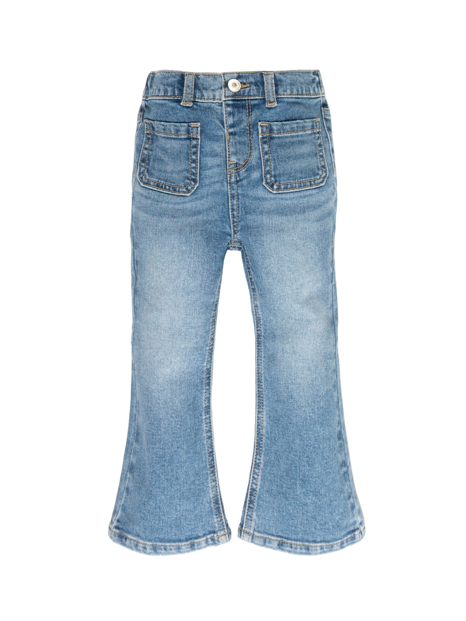 Wonder Nation Toddler Girl Fashion Denim Jeans, Sizes 12M-5T