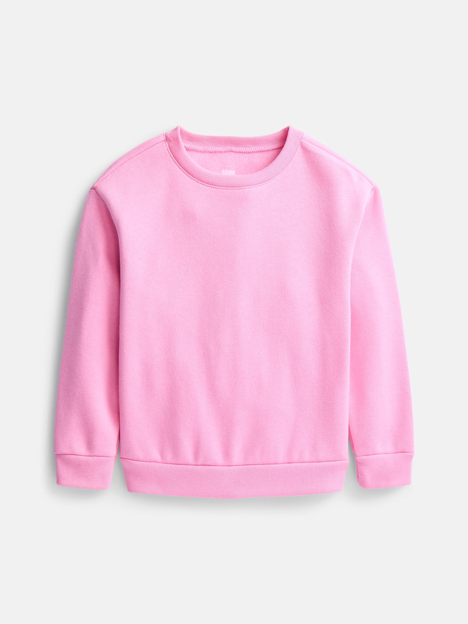 Wonder Nation Baby & Toddler Fleece Crewneck Sweatshirt, Sizes 6M-5T