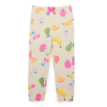 Wonder Nation Toddler Girl Fleece Pant, Sizes 12M-5T