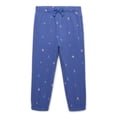 thumbnail image 1 of Wonder Nation Toddler Girl Fleece Pant, Sizes 12M-5T, 1 of 3