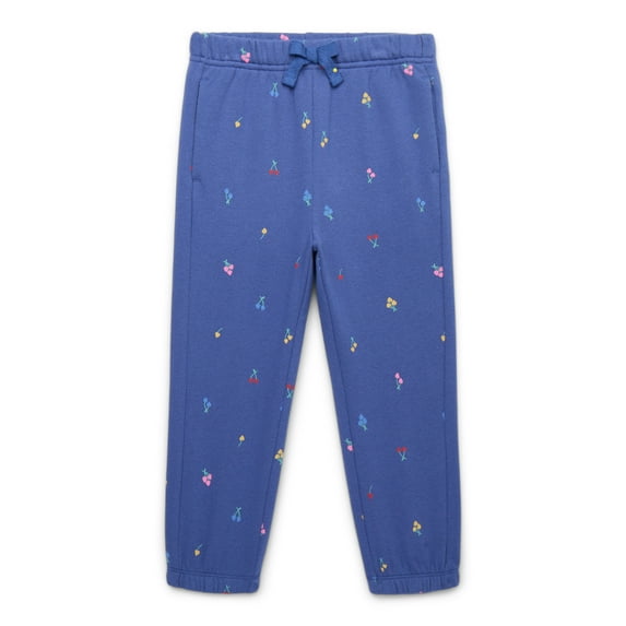 Wonder Nation Toddler Girl Fleece Pant, Sizes 12M-5T