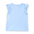thumbnail image 1 of Wonder Nation Toddler Girls Tee with Flutter Sleeves, Sizes 18M-5T, 1 of 3