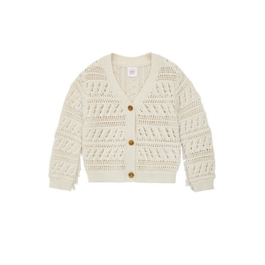 Wonder Nation Toddler Girl Layering Sweater, Sizes 12M-5T