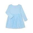 thumbnail image 1 of Wonder Nation Toddler Girls Tutu Dress with Long Sleeves, Sizes 12M-5T, 1 of 3