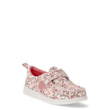 Wonder Nation Toddler Girl Moc Toe Shoes