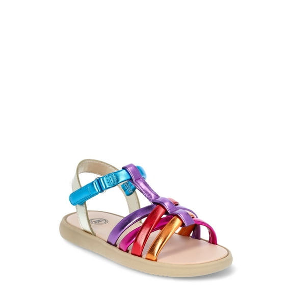 Wonder Nation Toddler Girl Multi Strap Sandals