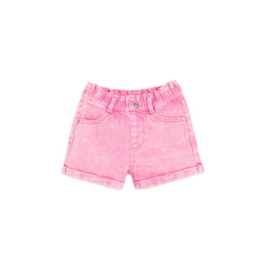 Wonder Nation Toddler Girl Paperbag Denim Short, Sizes 12M-5T