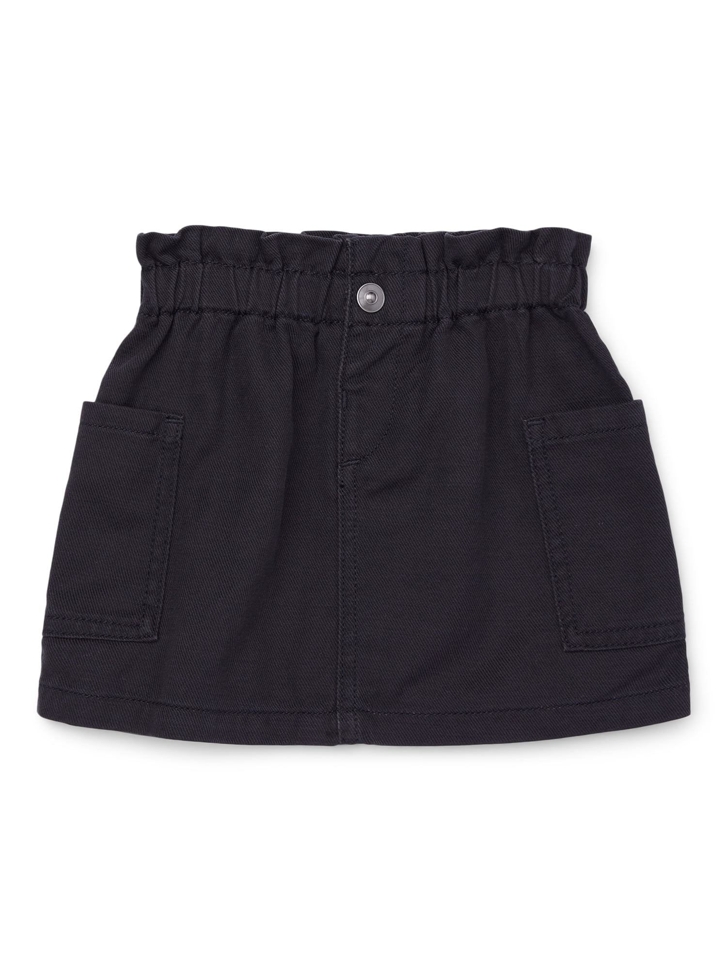 Wonder Nation Toddler Girls Denim Skirt with Paperbag Waist Sizes 12M 5T