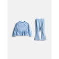 thumbnail image 1 of Wonder Nation Toddler Girls Top and Pants Party Set, 2-Piece, Sizes 12M-5T, 1 of 3
