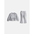 thumbnail image 1 of Wonder Nation Toddler Girls Top and Pants Party Set, 2-Piece, Sizes 12M-5T, 1 of 3
