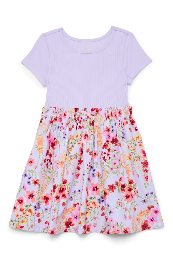 Toddler Girls Poplin Dress, Sizes 12M-5T